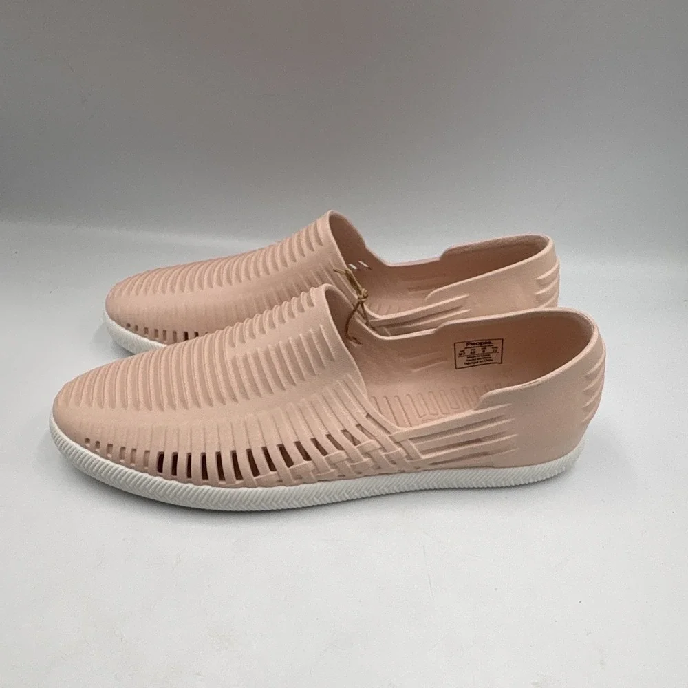 People Footwear THE RIO Skylite EVA Foam Pink/White Slip-On Casual Shoes Unisex
